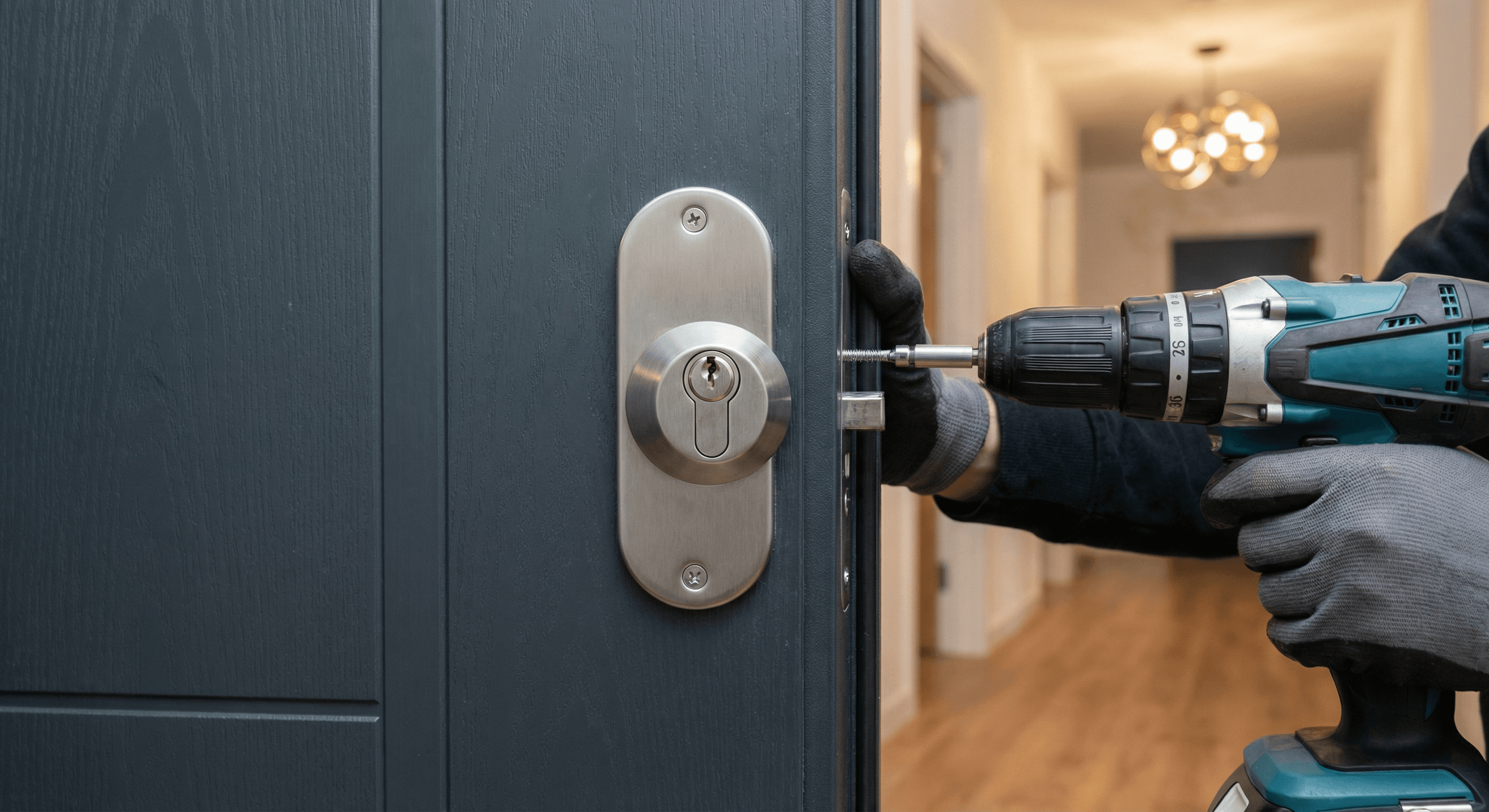 Verrouillage haute securite pour porte blindee a Levallois-Perret